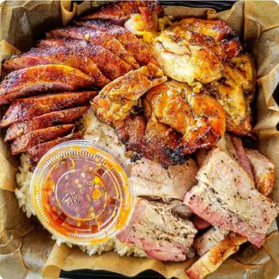 Hmong Sausage, chicken, smoked belly
