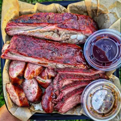 Ribs, Tritip, sausage